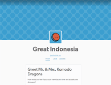 Tablet Screenshot of greatindonesia.tumblr.com