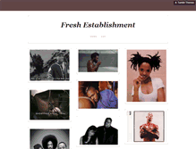 Tablet Screenshot of freshestablishment.tumblr.com