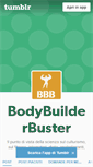 Mobile Screenshot of bodybuilderbuster.tumblr.com