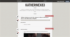 Desktop Screenshot of katherinex83.tumblr.com