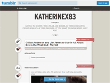 Tablet Screenshot of katherinex83.tumblr.com