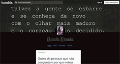 Desktop Screenshot of apenasgarota.tumblr.com