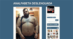 Desktop Screenshot of analfabetadeslenguada.tumblr.com