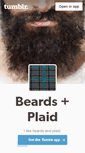 Mobile Screenshot of beardsandplaid.tumblr.com