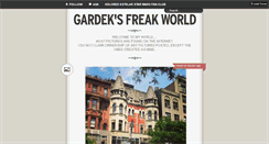 Desktop Screenshot of gardeksfreakworld.tumblr.com