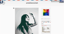 Desktop Screenshot of antahberantah.tumblr.com
