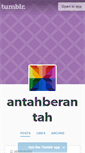Mobile Screenshot of antahberantah.tumblr.com