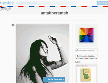 Tablet Screenshot of antahberantah.tumblr.com