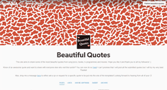 Desktop Screenshot of beautiful-quotes.tumblr.com