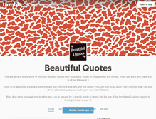 Tablet Screenshot of beautiful-quotes.tumblr.com