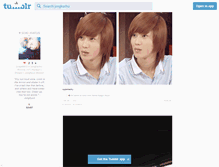 Tablet Screenshot of jongkachu.tumblr.com