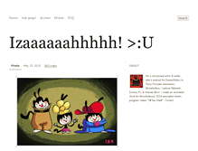 Tablet Screenshot of izaart.tumblr.com