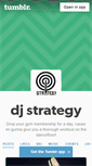 Mobile Screenshot of djstrategy.tumblr.com