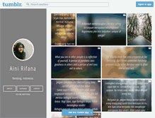 Tablet Screenshot of ainirifana.tumblr.com