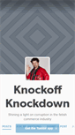 Mobile Screenshot of knockoffknockdown.tumblr.com
