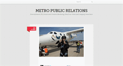 Desktop Screenshot of metropr.tumblr.com