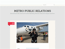 Tablet Screenshot of metropr.tumblr.com