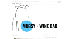 Desktop Screenshot of mugsywinebar.tumblr.com