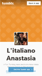 Mobile Screenshot of huntresstheitalianmafiaprincess.tumblr.com