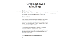 Desktop Screenshot of gregchilds.tumblr.com