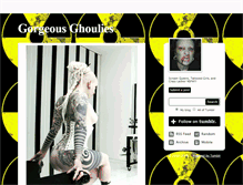 Tablet Screenshot of gorgeousghoulies.tumblr.com
