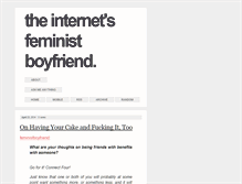 Tablet Screenshot of feministboyfriend.tumblr.com