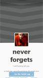 Mobile Screenshot of neverforgets.tumblr.com