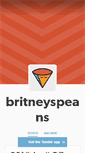 Mobile Screenshot of britneyspeans.tumblr.com