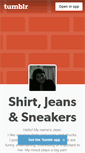 Mobile Screenshot of jeansandsneakers.tumblr.com