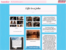 Tablet Screenshot of life-is-a-joke-x.tumblr.com