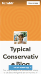 Mobile Screenshot of justatypicalconservativebrony.tumblr.com