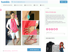 Tablet Screenshot of dailystyleformom.tumblr.com