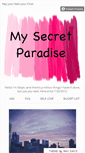 Mobile Screenshot of my-secret-paradise.tumblr.com