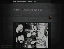 Tablet Screenshot of mister-sam.tumblr.com