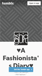 Mobile Screenshot of fashionistasdiary.tumblr.com