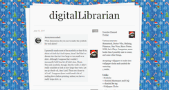 Desktop Screenshot of digitallibrarian.tumblr.com