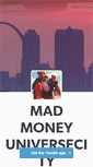 Mobile Screenshot of madmoneyuniversecity.tumblr.com