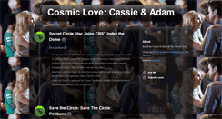 Desktop Screenshot of cosmiclovecassieadam.tumblr.com