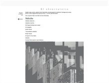 Tablet Screenshot of elobservatorio.tumblr.com