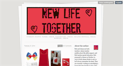Desktop Screenshot of newlifetogether.tumblr.com