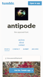 Mobile Screenshot of antipode.tumblr.com