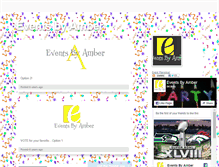 Tablet Screenshot of eventsbyamber.tumblr.com
