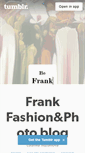 Mobile Screenshot of frankfashion.tumblr.com