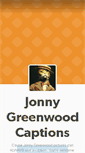 Mobile Screenshot of jonnygreenwoodcaptions.tumblr.com