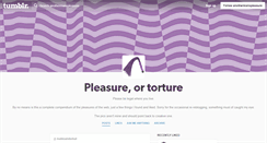Desktop Screenshot of anothermanspleasure.tumblr.com