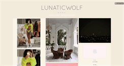 Desktop Screenshot of lunaticwolf.tumblr.com