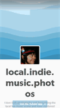 Mobile Screenshot of localindiemusicphotos.tumblr.com