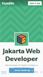 Mobile Screenshot of idwebdeveloper.tumblr.com