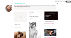 Desktop Screenshot of fromboyswithlove.tumblr.com