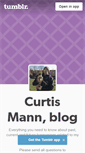 Mobile Screenshot of curtismann.tumblr.com